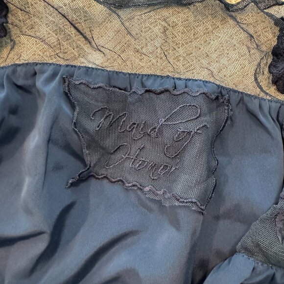 Robed with Love Maid of Honor | Navy Blue Small - Picture 4 of 4